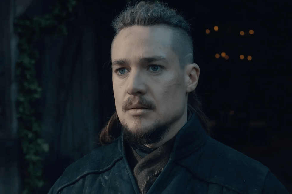 Alexander Dreymon as Uhtred of Bebbanburg in The Last Kingdom season 5